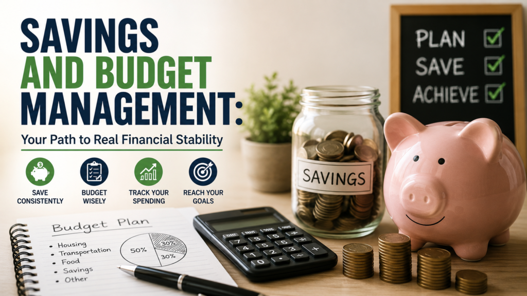 Savings and Budget Management Your Path to Real Financial Stability